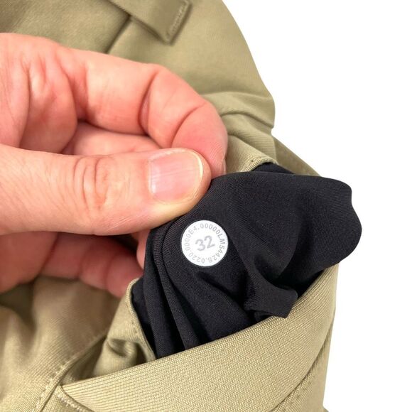 Lululemon Commission‎ Pants Relaxed Size 32 Tofino Sand tan - Picture 8 of 14